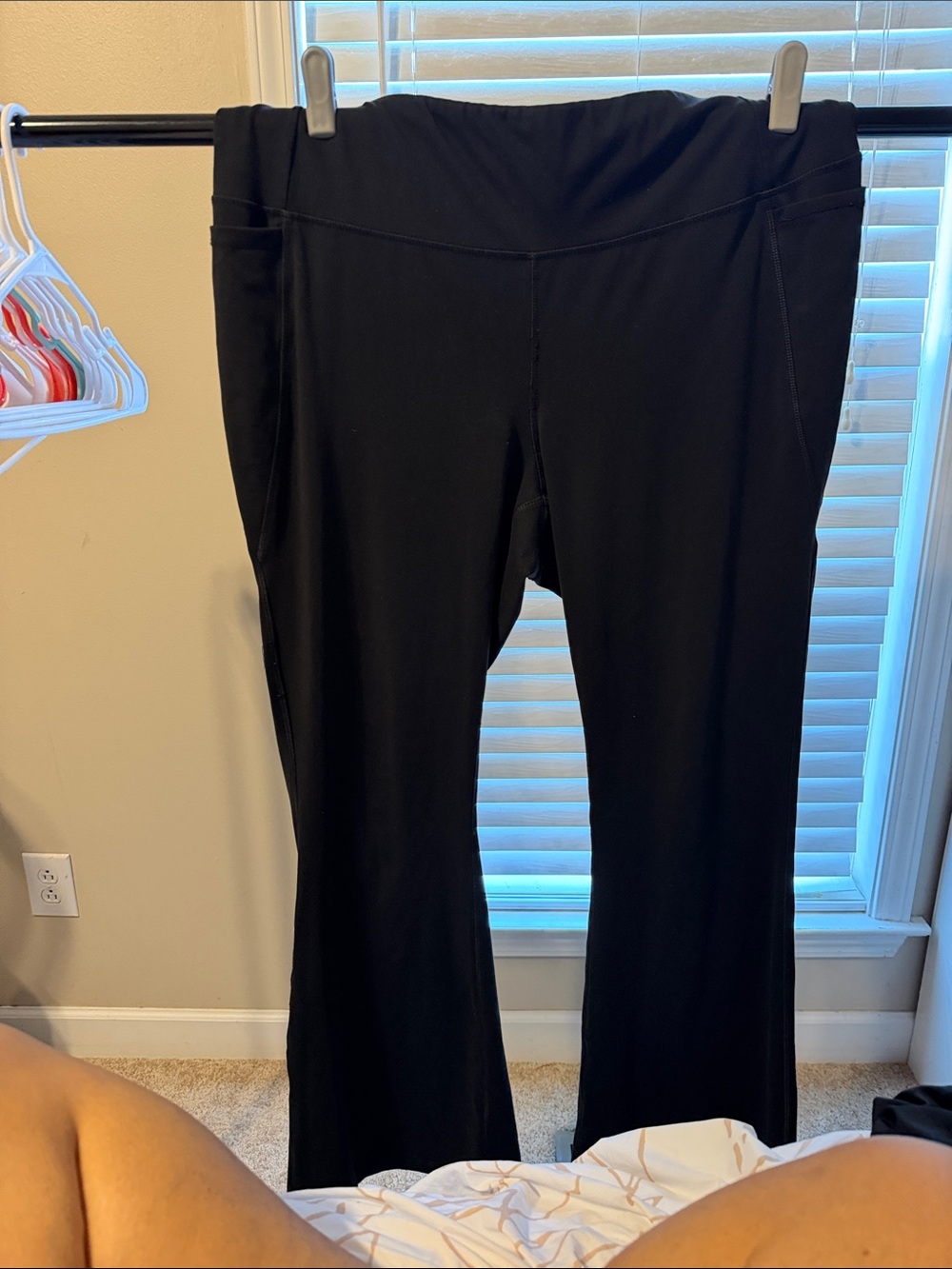 Lane Bryant Black Stretch Bootcut Pants